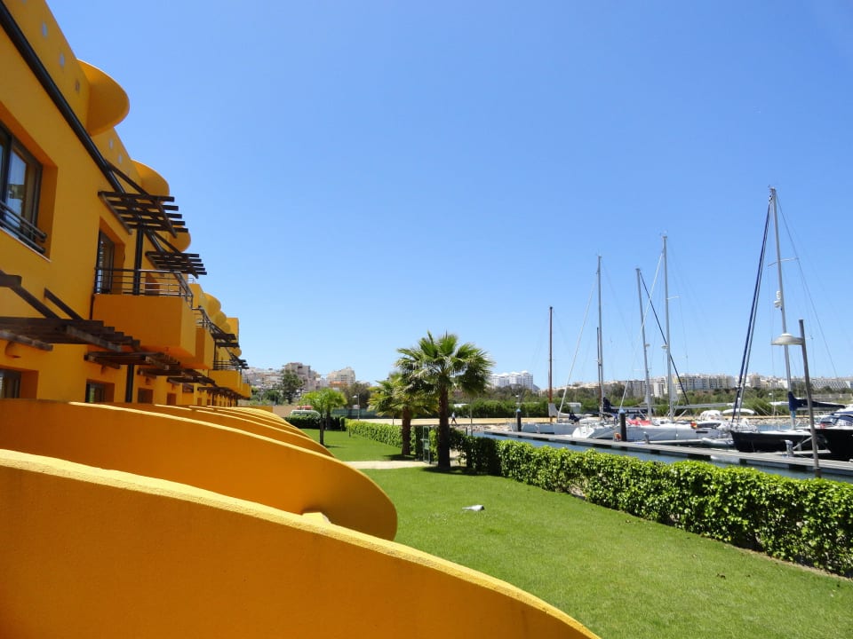 Blick von Terrasse NH Marina Portimão Resort