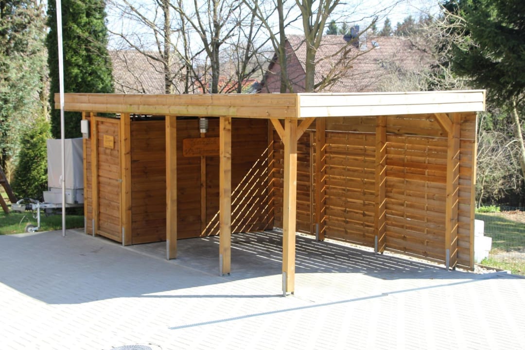 Ferienwohnung Waldzwerge Braunlage - Carport Ferienwohnung Waldzwerge