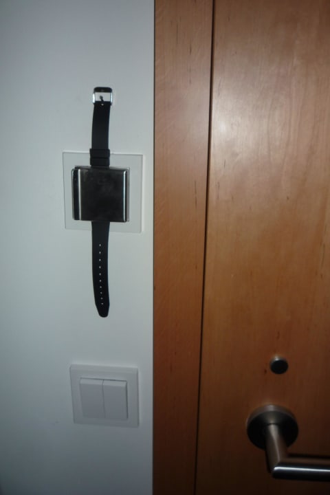 Schlüsselkarte im Uhrenformat Spreewald Thermenhotel