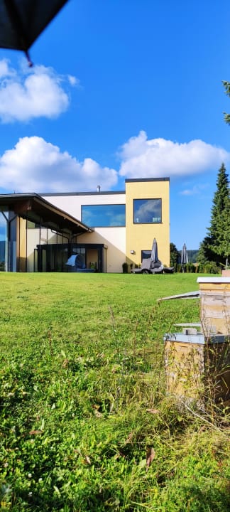 Außenansicht Elldus Resort - Familotel Erzgebirge