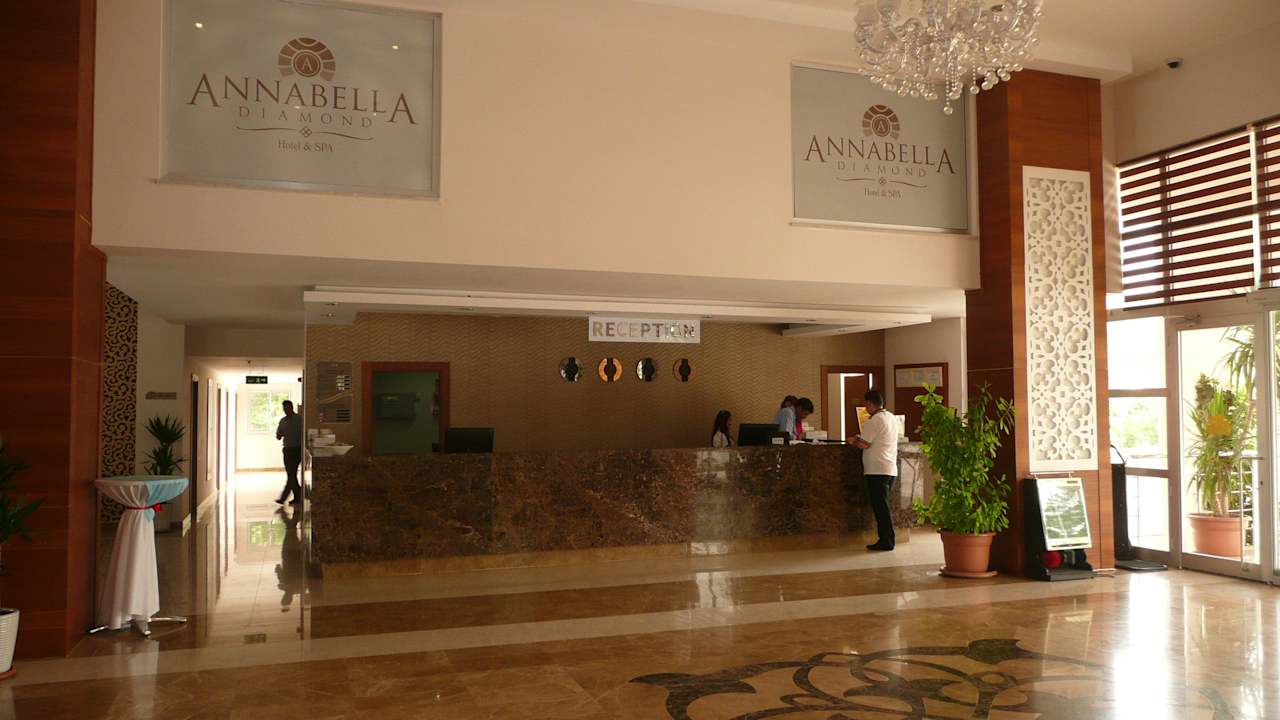 Rezeption Annabella Diamond Hotel & Spa