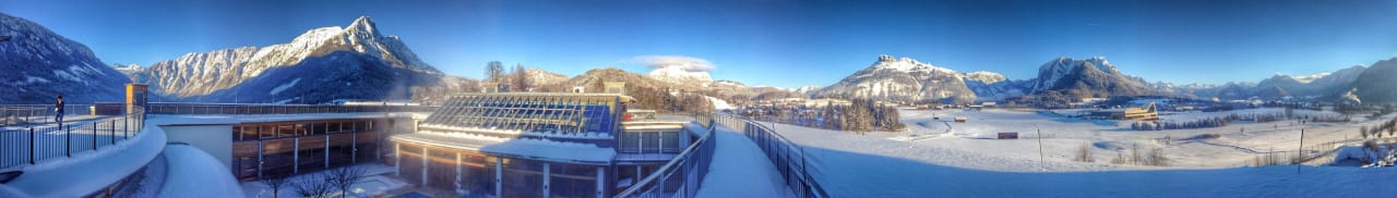 Blick vpm Loser bis zum Dachstein Die Wasnerin