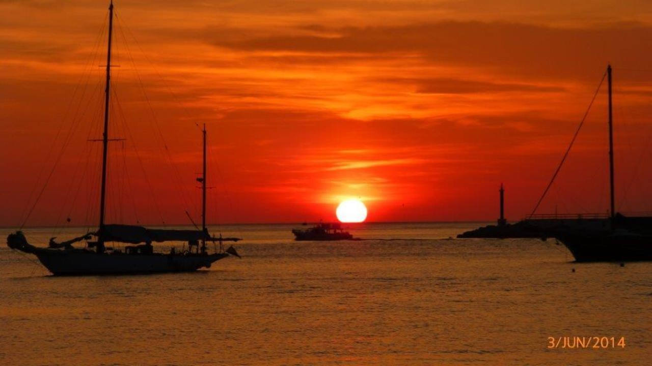 Sunset in Sant Antoni Hotel Osiris