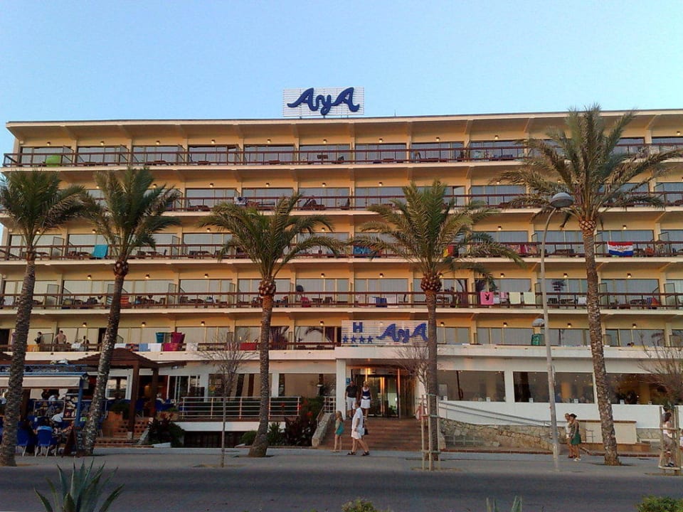 Blick vom Strand AYA Seahotel - Adults only