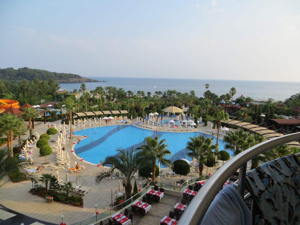 Ausblick aus unserem Zimmer Saphir Resort & Spa
