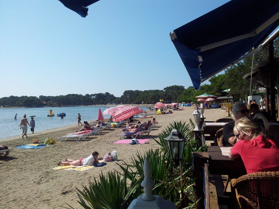 Im Strandrestaurant -leckere Pizza TUI BLUE Medulin