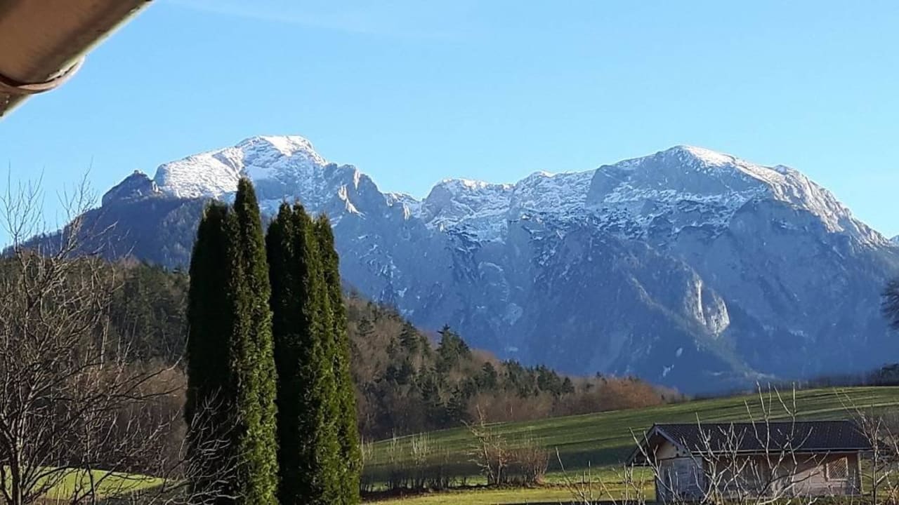 Blick auf das Kehlsteinhaus Gästehaus Elvira