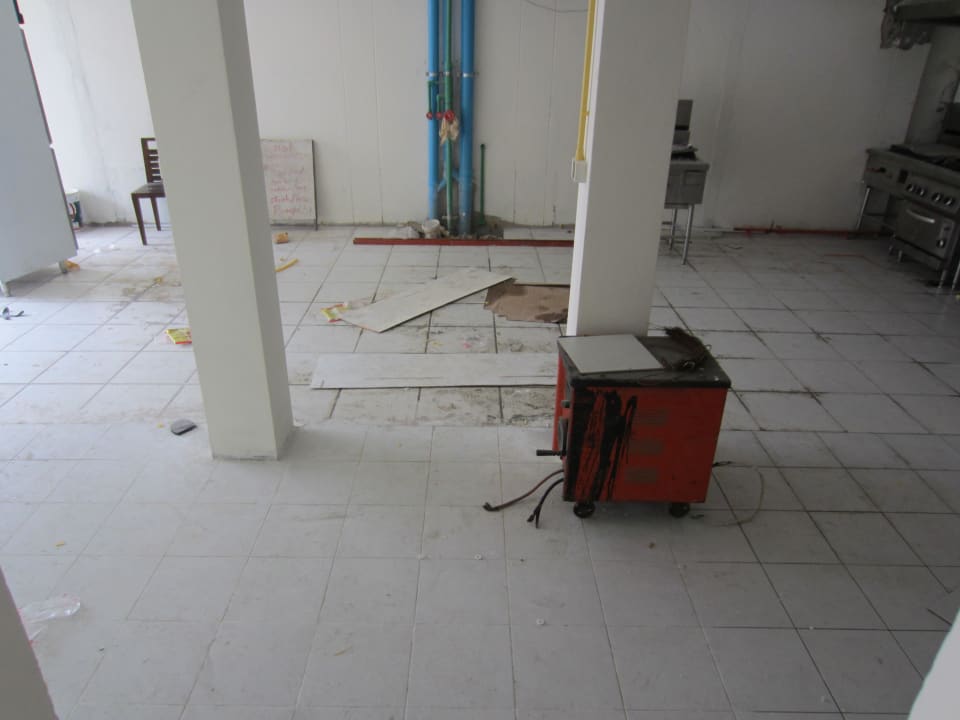 Bauarbeiten im Hotel Escudo Music Hotel Samui