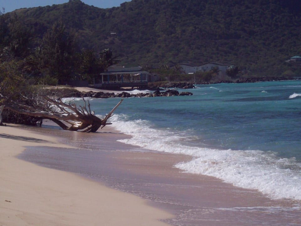 Het strand The Islander's Inn