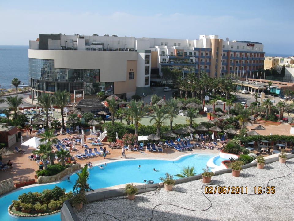 Ausblick vom Hotelzimmer db San Antonio Hotel + Spa