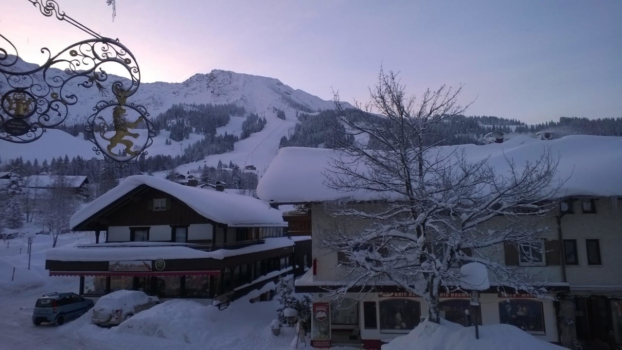 Aussicht vom Zimmer Hotel Alpengasthof Löwen