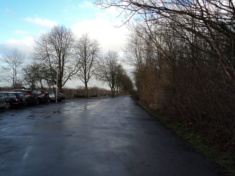 Straße zum Hotel AKZENT Hotel Höxberg