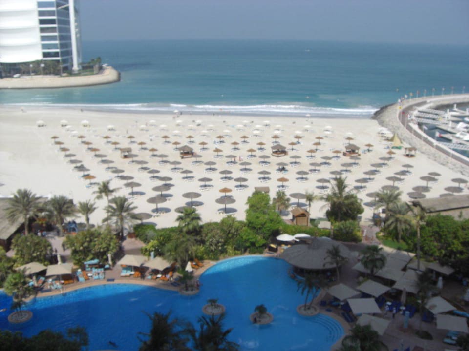 Ausblick 9.Stock Jumeirah Beach Hotel