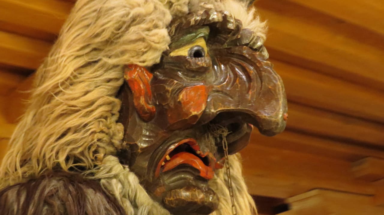 Besuch der Krampusse im Hotel Auenhotel