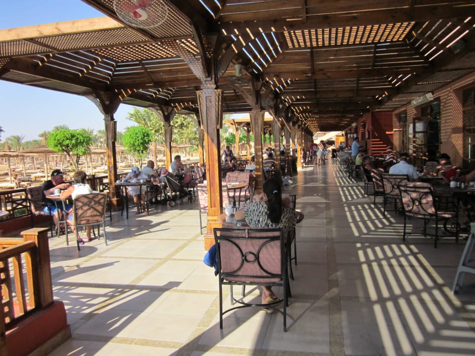 Terrasse vom Restaurant Beach Albatros Resort