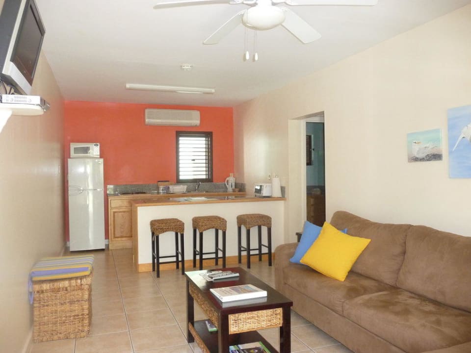 Il salottino con cucina Hotel Buccaneer Beach Club