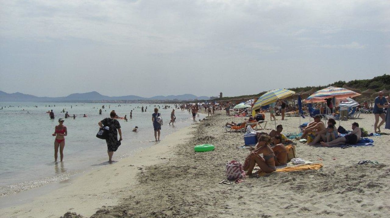 Schöner voller Strand Iberostar Selection Albufera Park
