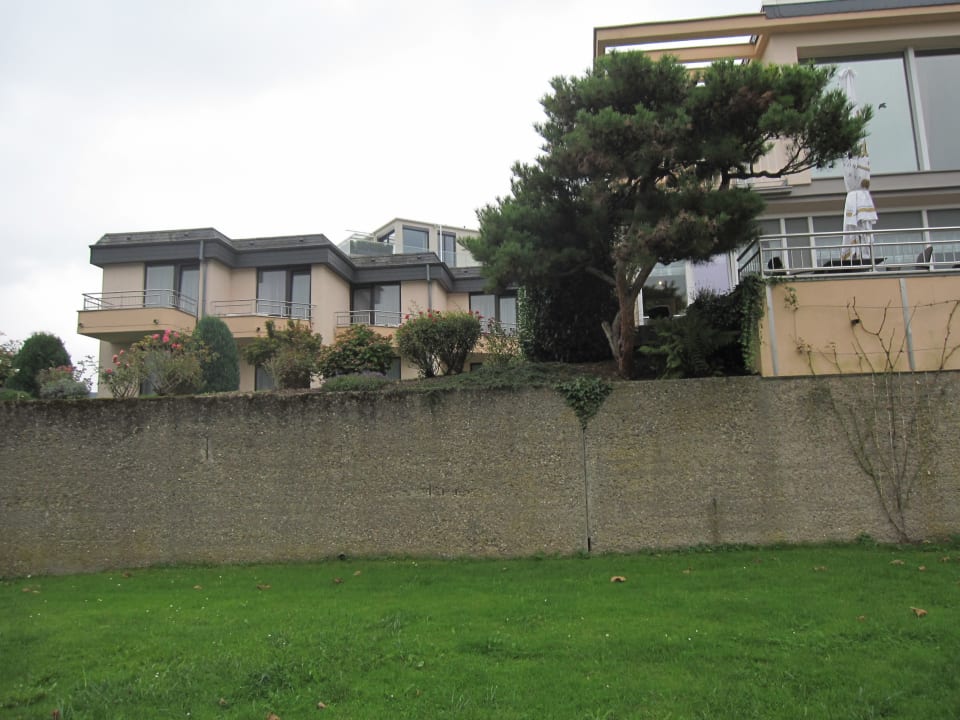 Außenansicht Hotel Villa am Rhein