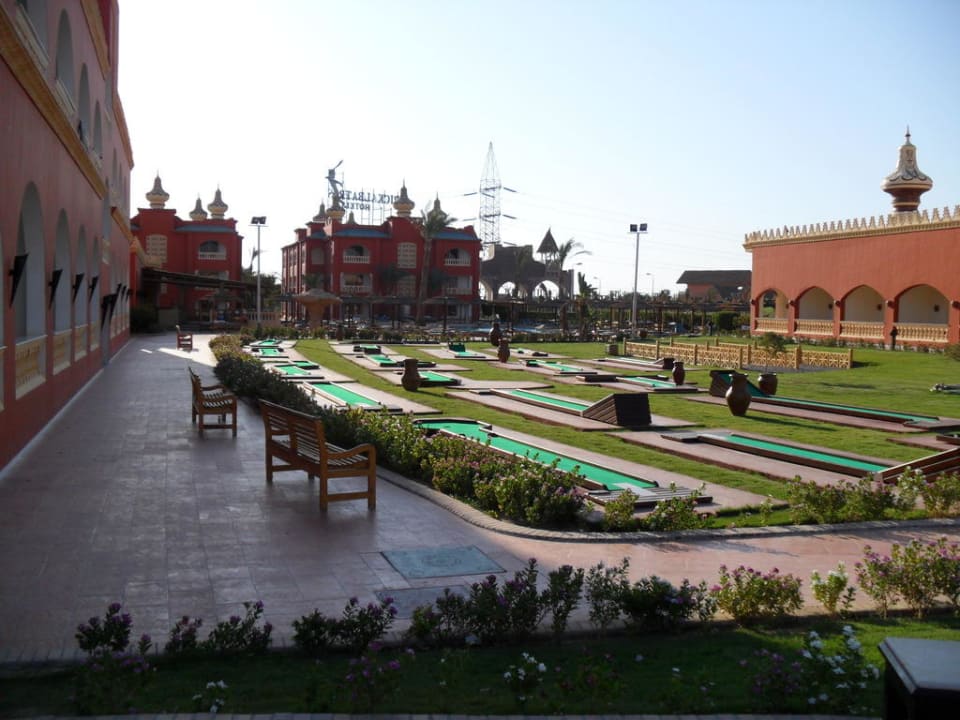 Minigolfanlage Pickalbatros Alf Leila Wa Leila Resort - Neverland Hurghada