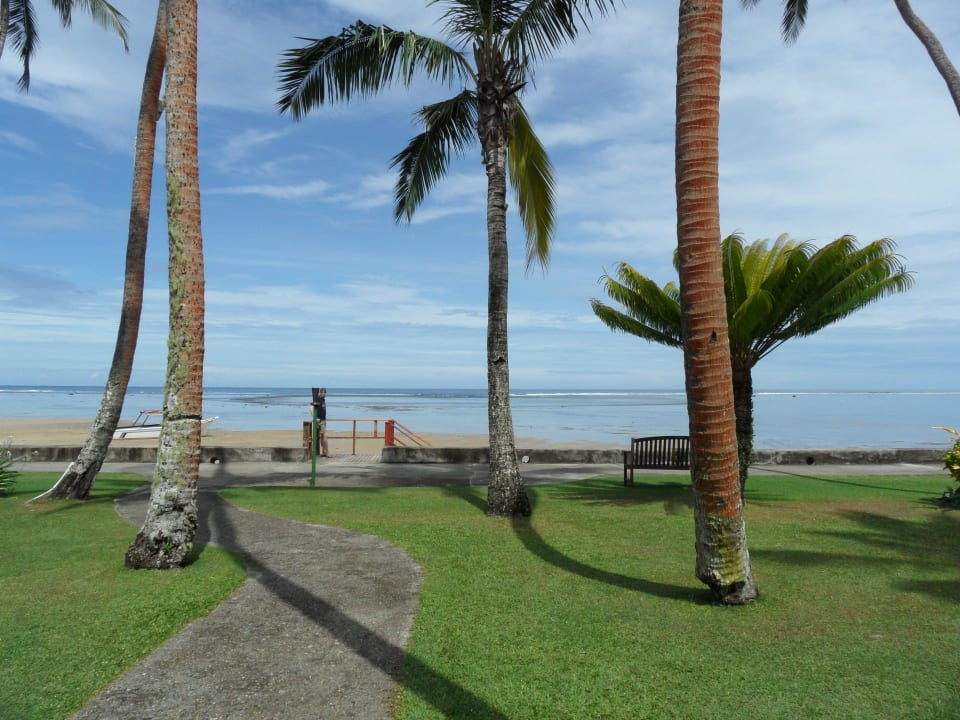 Ausblick von unserem Zimmer Fiji Hideaway Resort & Spa