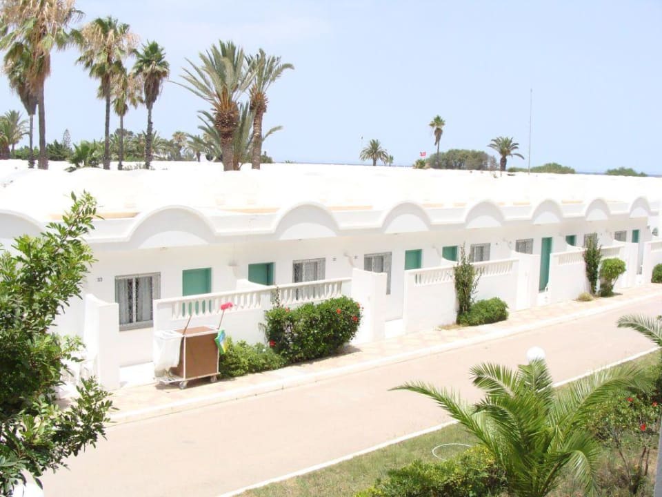 Vue de la chambre sur les bungalows El Mouradi Club Kantaoui