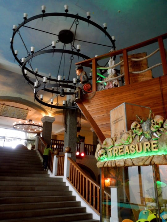 Treppe Heide Park Abenteuerhotel