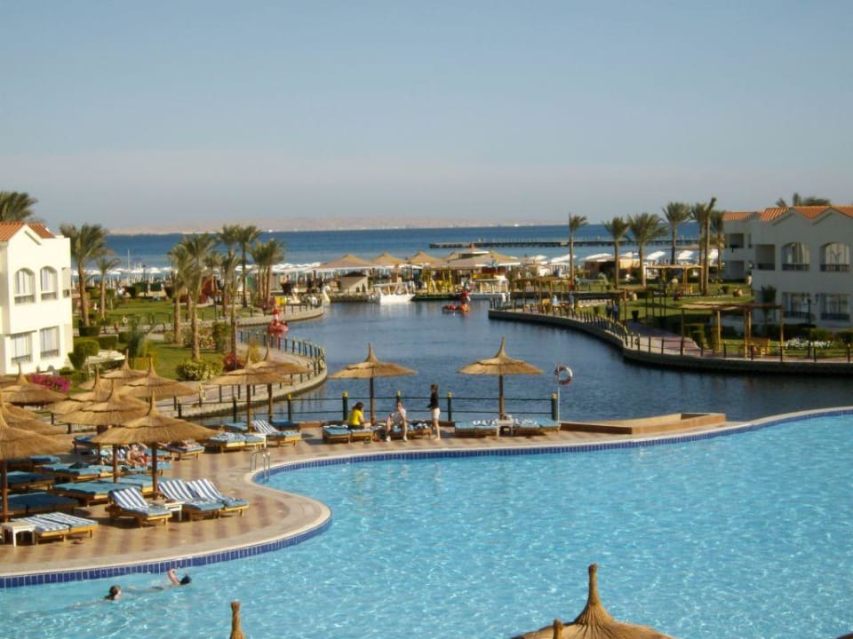 Blick vom Castello Pickalbatros Dana Beach Resort - Hurghada