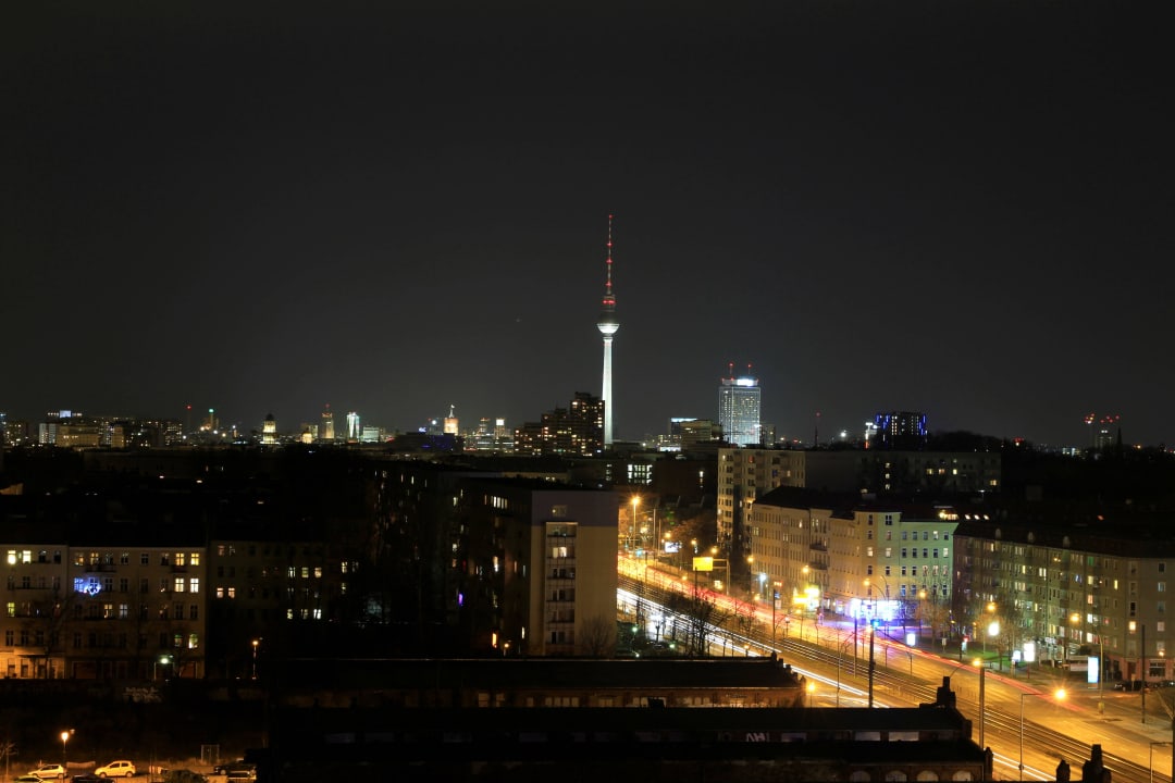 Blick aus dem Zimmer (8.Etage) Vienna House by Wyndham Andel's Berlin