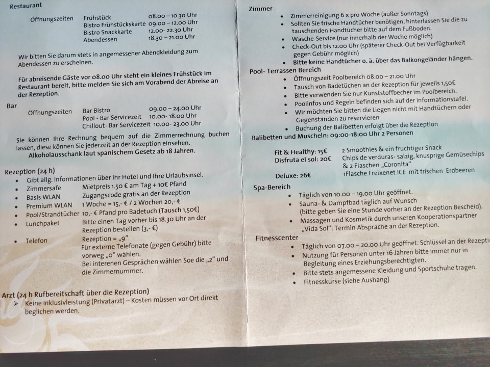 Sonstiges allsun Hotel Marena Beach