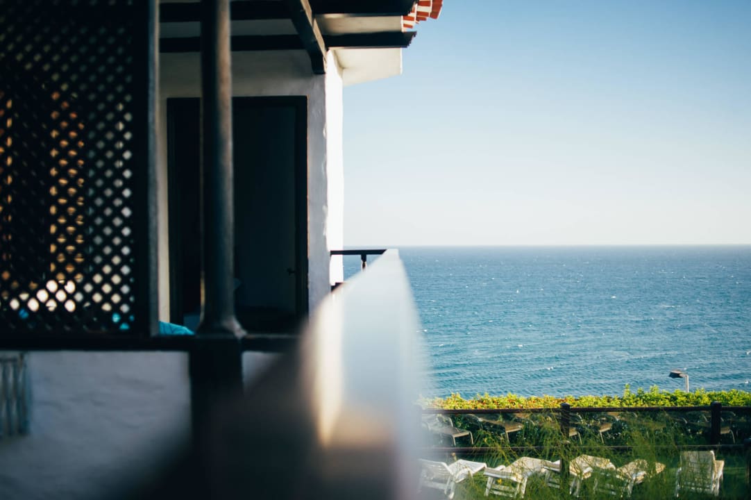Balcony and sea view Hotel Parque Tropical