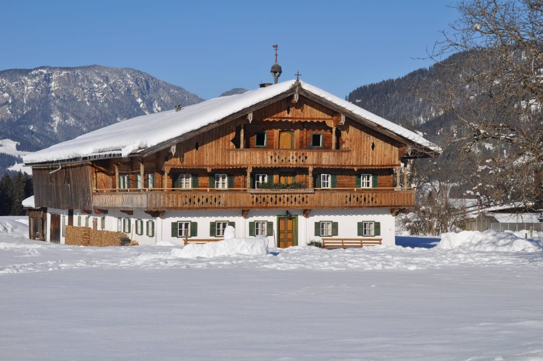 Winter Ferienhaus Hinterebenhub