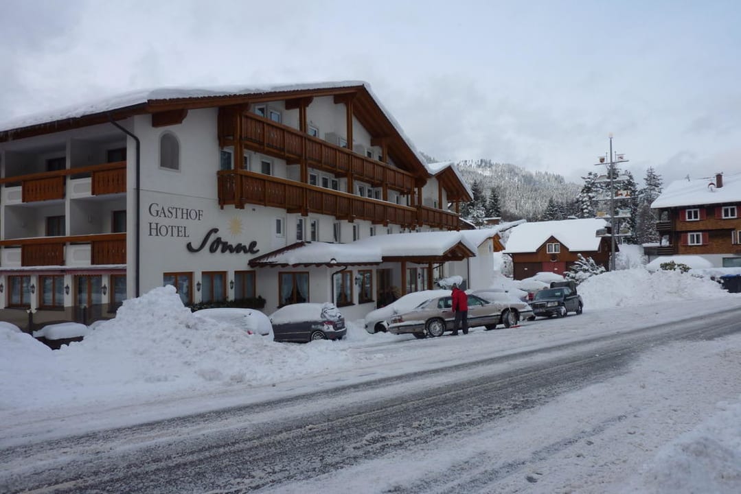 Hotelfront Hotel Sonne