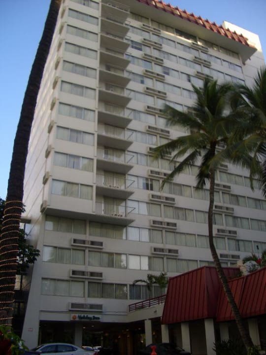 Holiday Inn - Vorderansicht Hotel Ramada Plaza Waikiki