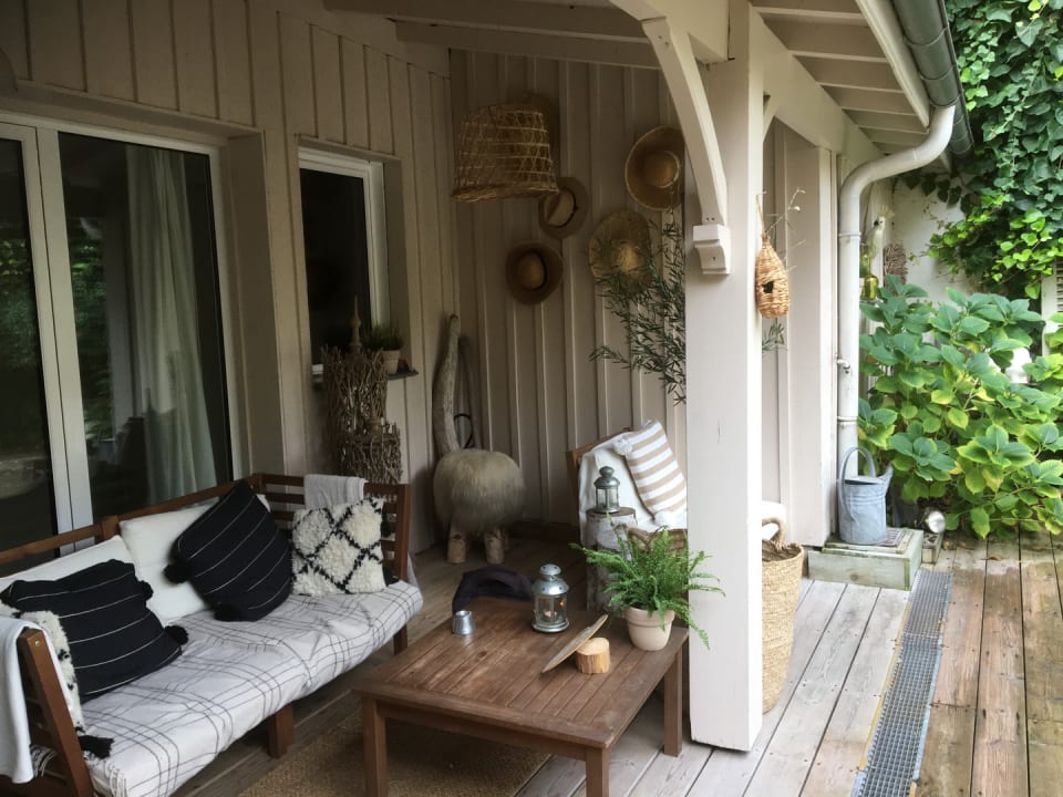 Gartenanlage Hotel La Maison Du Lierre