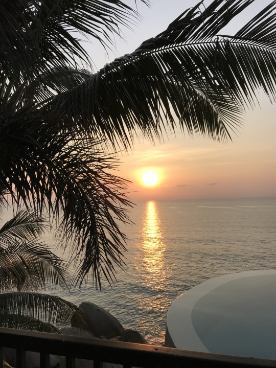 Sonnenaufgang vor der Villa The Villa by Silvadee Pool Spa Resort