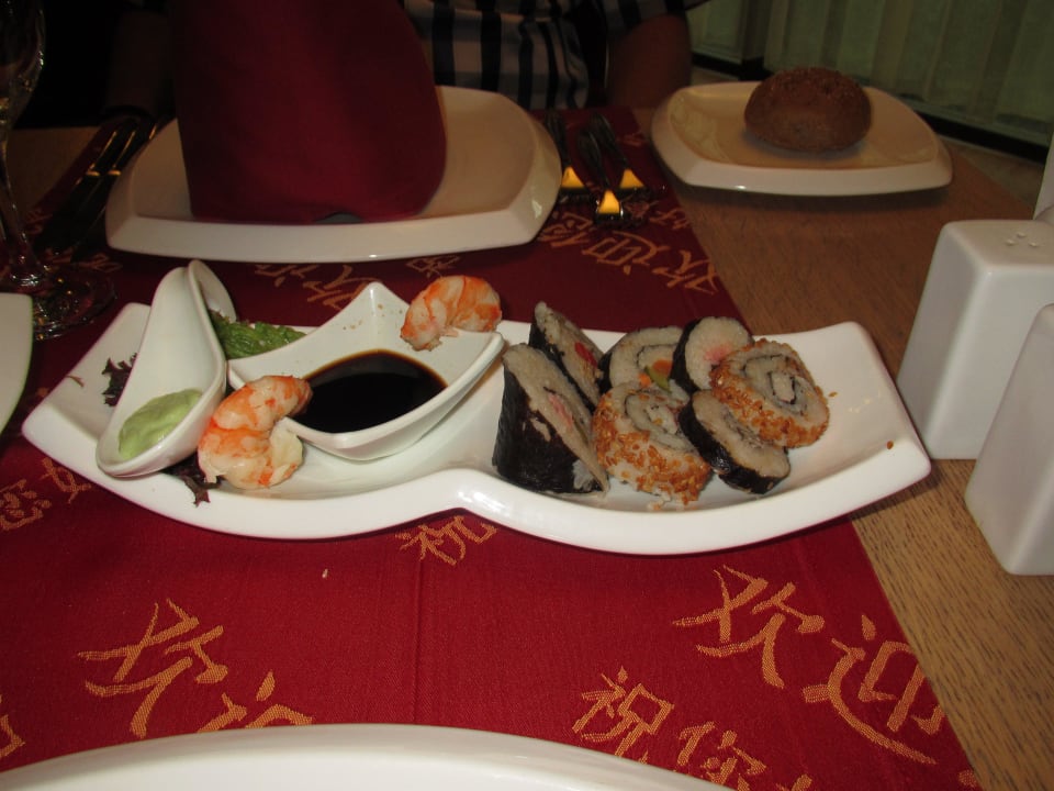 Sushi im Asiatischen Restaurant Aydinbey Kings Palace & Spa