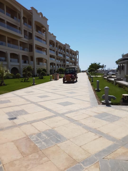 Weg zum Strand Pickalbatros White Beach Resort - Hurghada