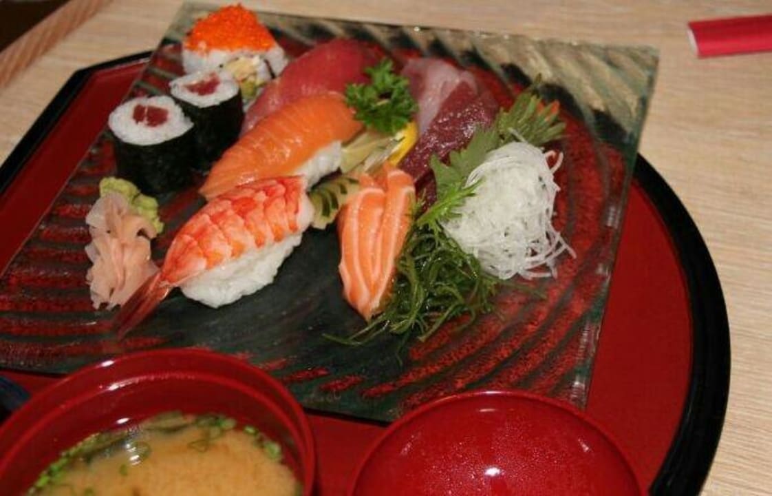 Sushi beim Japaner im Hotel Hilton Bali Resort