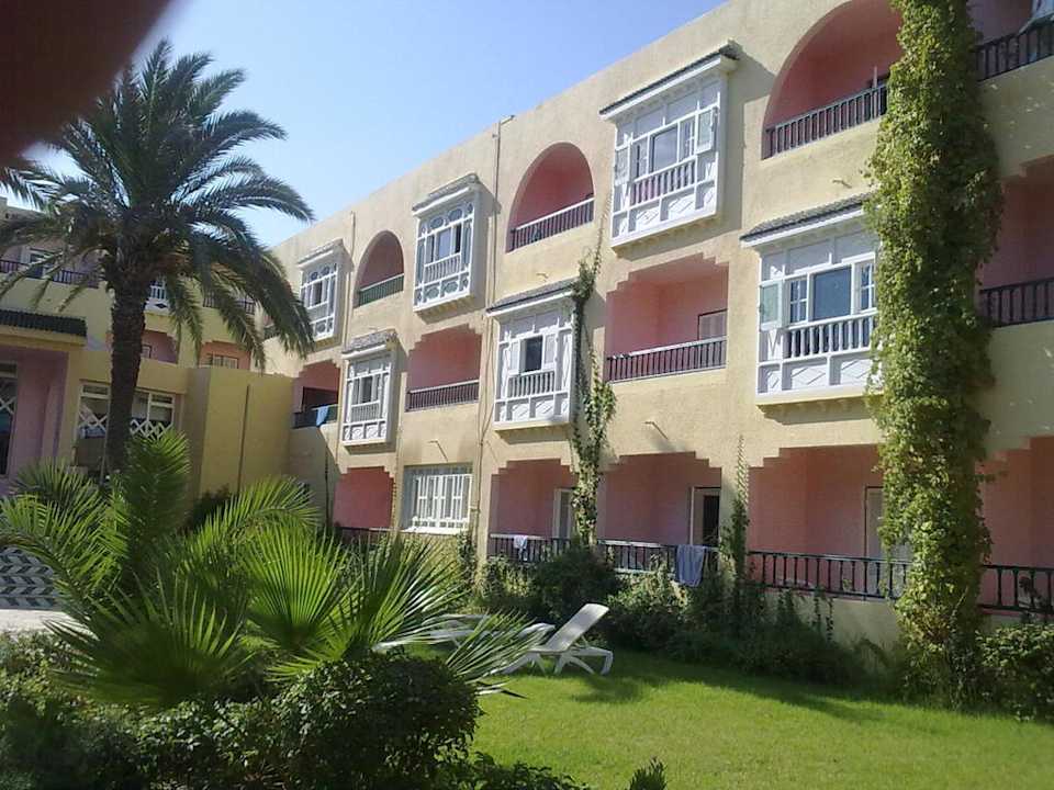 Zimmer vom Pool aus gesehen Houda Golf & Beach Club