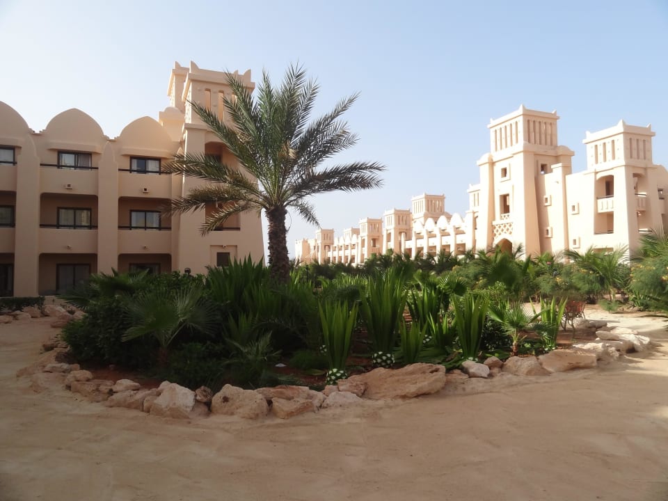 Schöne Gartenanlage Hotel Riu Touareg