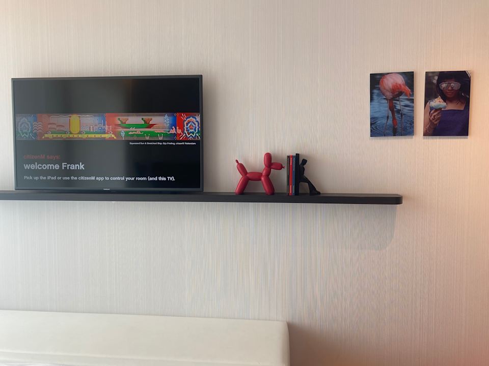 Zimmer CitizenM Zurich hotel