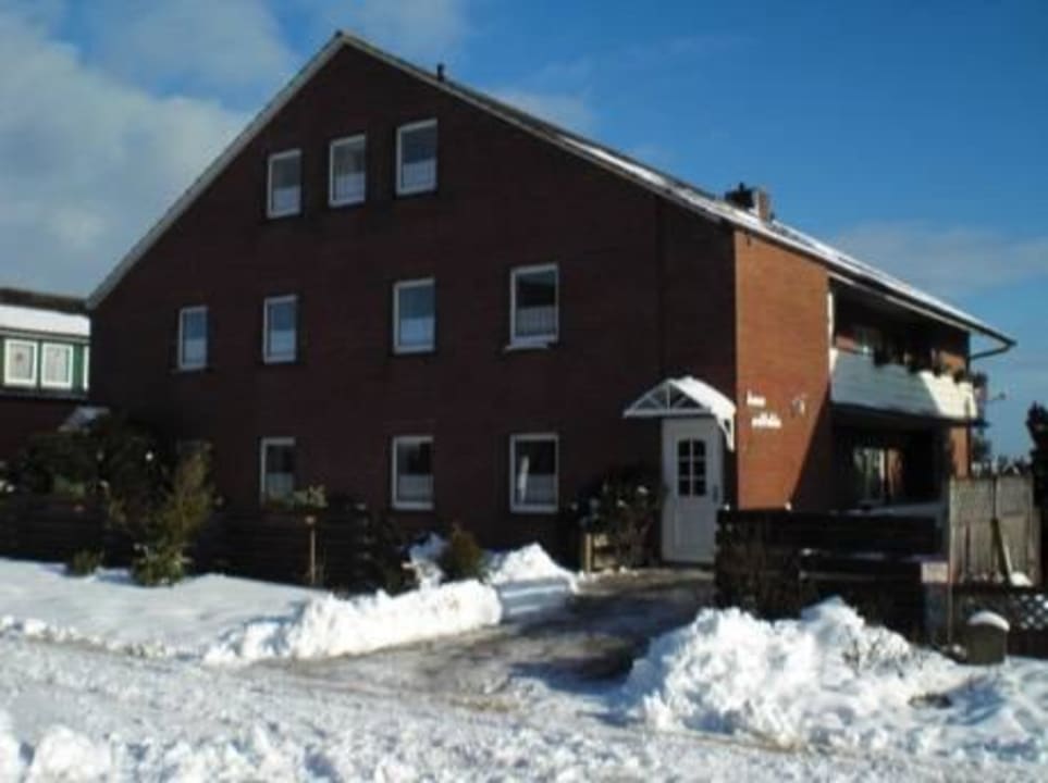 Das Haus im Winter Haus Wittdün