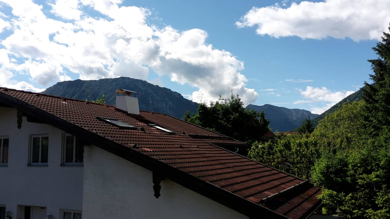 Blick vom Balkon Pension Bergblick
