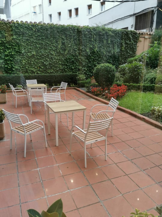 Gartenanlage Silken Hotel Indautxu