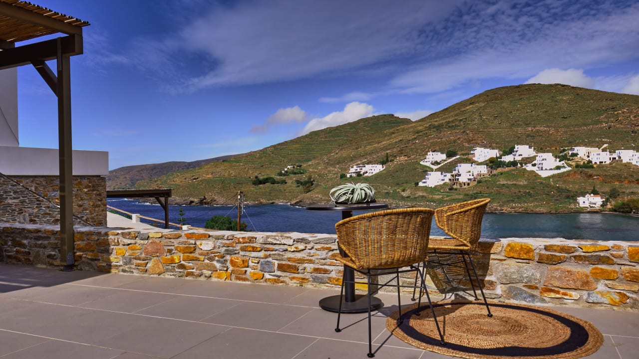 Außenansicht Amal Kythnos Suites