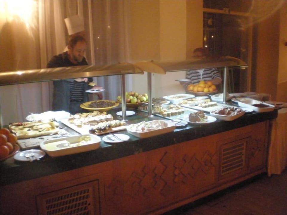 Nachtisch beim Abendessen Mahdia Beach & Aquapark