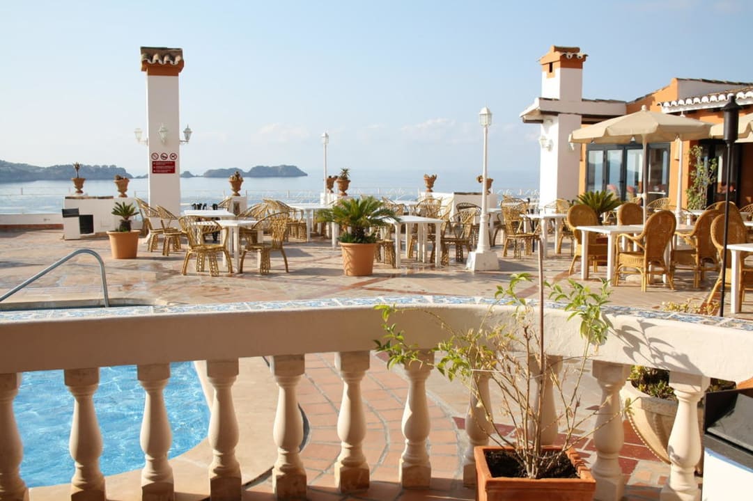 Ausblick vom Frühstücksraum Hotel Aldea Cala Fornells 2