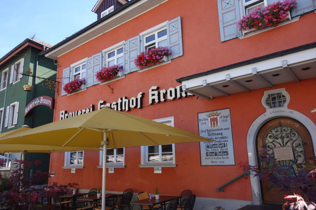 Außenansicht Bauerei & Gasthof Krone