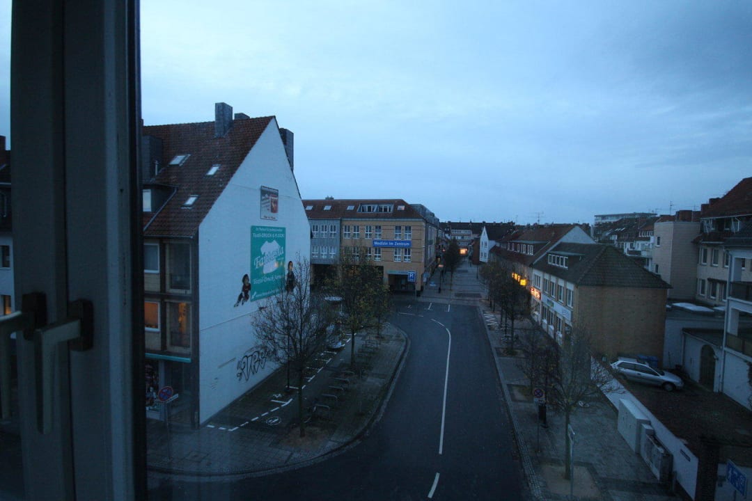 Ausblick zur Straße Hotel Bürgermeisterkapelle