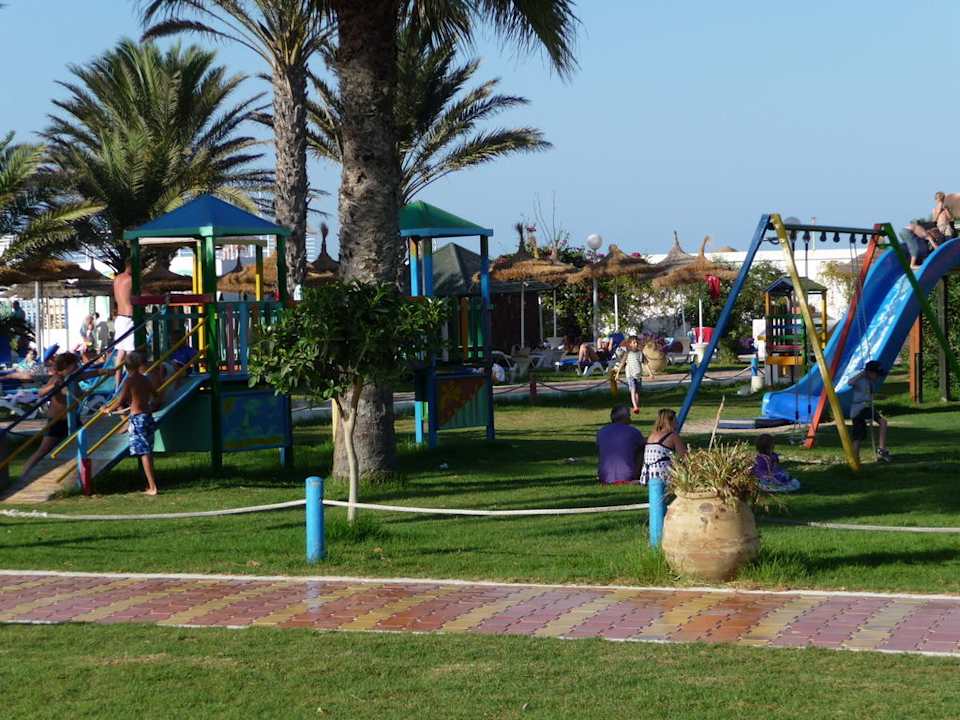 Blick Richtung Spielplatz El Mehdi Beach Resort